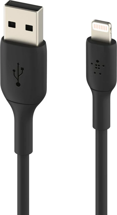 Kabel Lightning v USB-A, 1 m, črn – Belkin CAA001BT1MBK