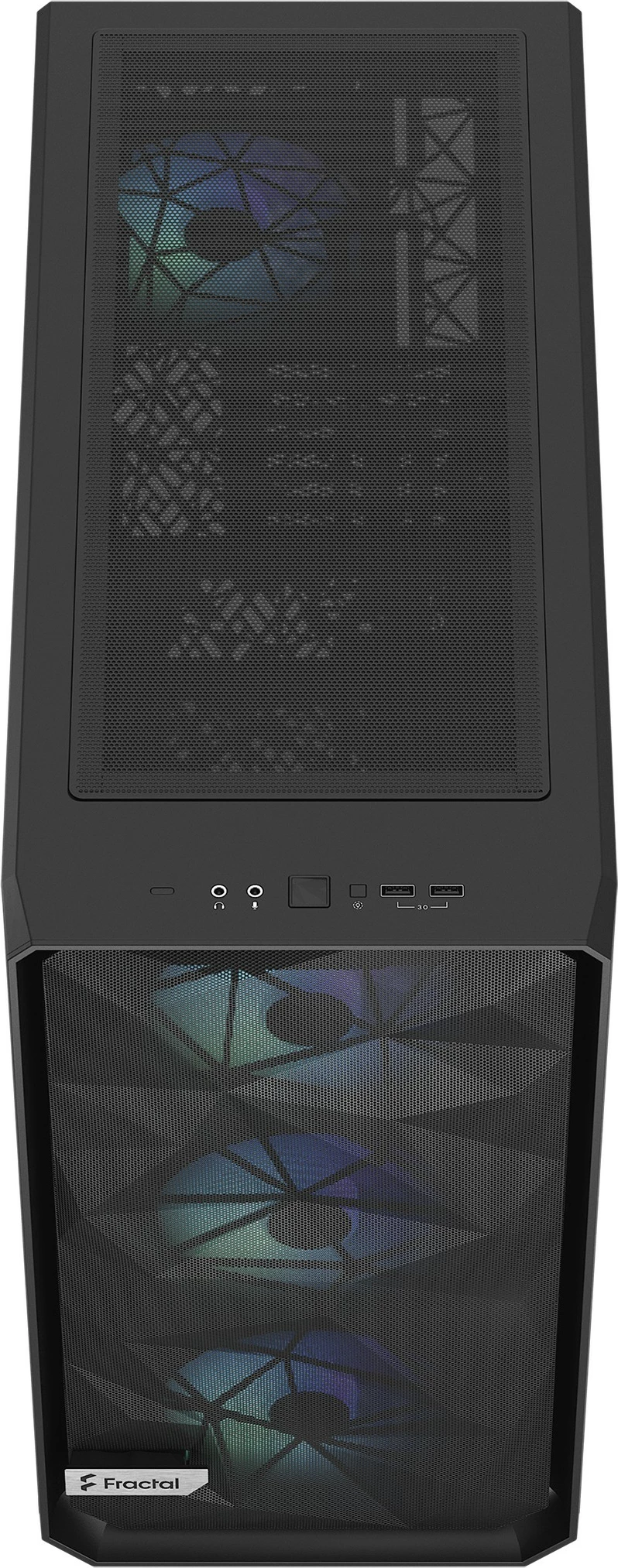 Kompaktna ohišje Meshify 2 Lite, Fractal Design, EATX/ATX/micro ATX/Mini-ITX, črno