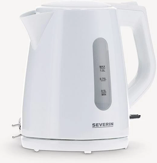 Električni kuhalnik za vodo Severin WK 3411, 1 L, 2200 W, bel