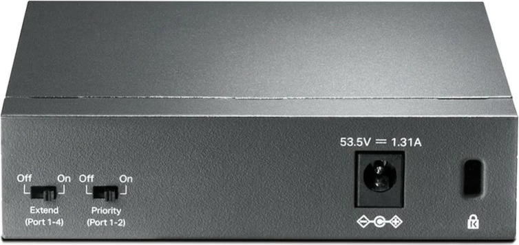 5-portni 10/100Mbps namizni PoE switch, neupravljan, Fast Ethernet, TP-Link