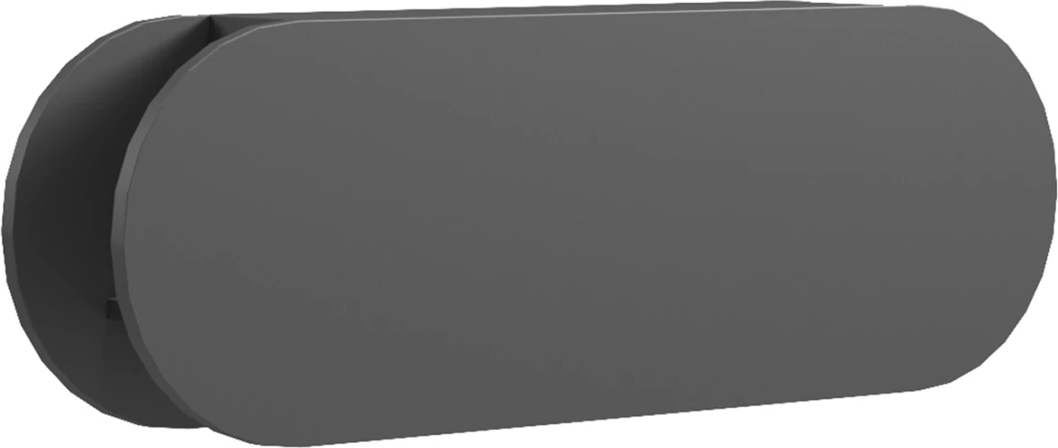 Vhodni obešalnik s polico omare FH18078.03 melamin v temno sivi barvi 84x12x28.6H cm