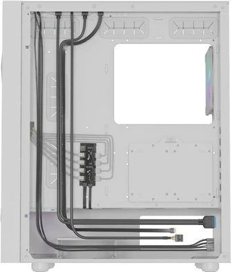 Računalniško ohišje Natec Genesis Diaxid 605 ARGB, Midi Tower, belo