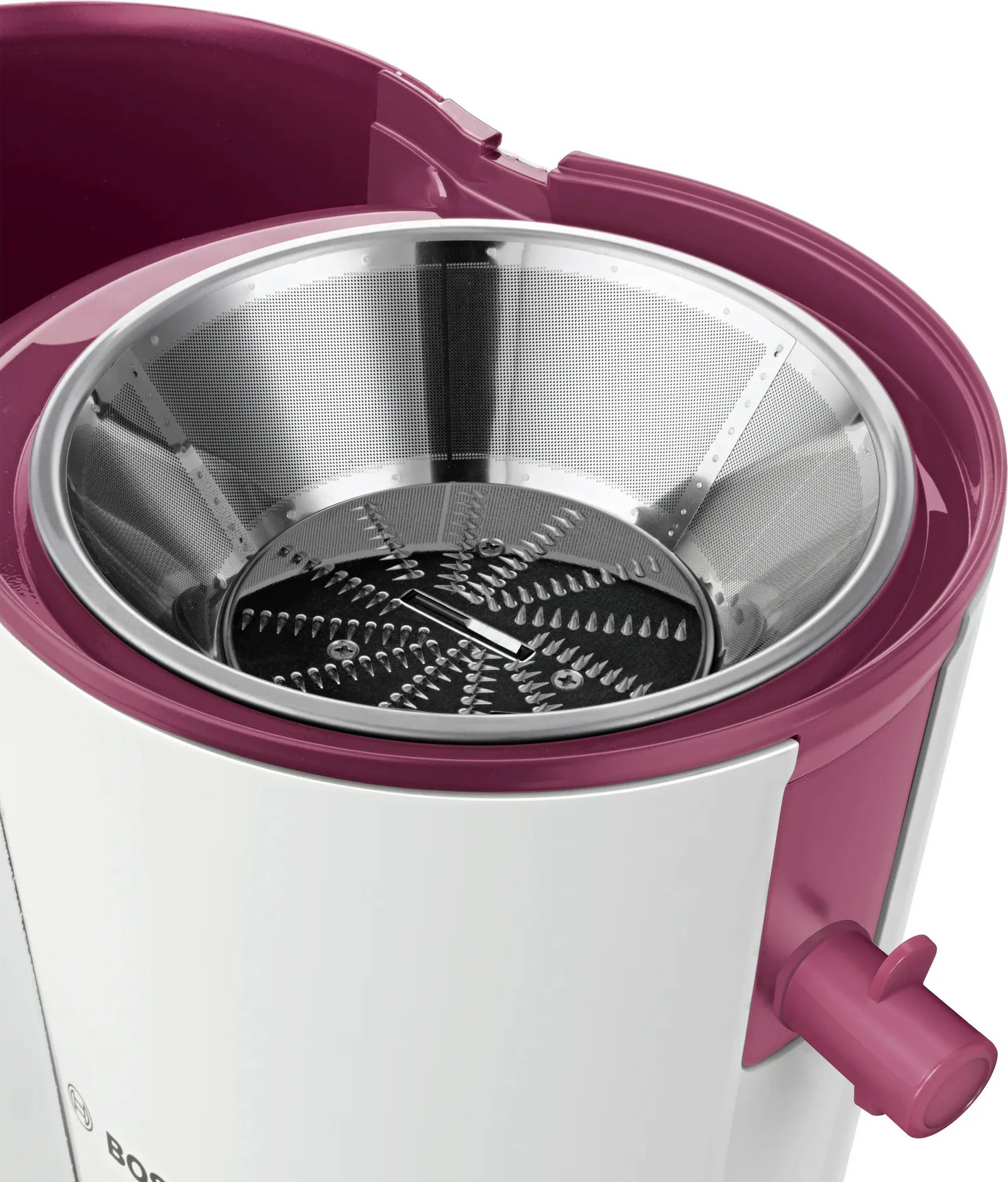 Centrifugalni sokovnik Bosch MES25C0, 2 hitrosti, 1,25 L, bel Centrifugalni sokovnik Bosch MES25C0, 2 hitrosti, 1,25 L, bel