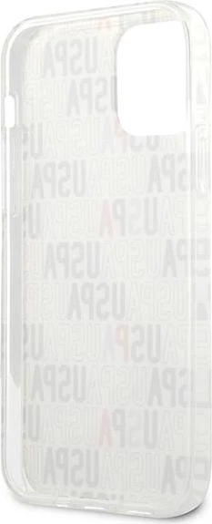 Ovitek Logo Mania za iPhone 12 Pro Max, U.S. Polo Assn. USHCP12LPCUSPA6, bel