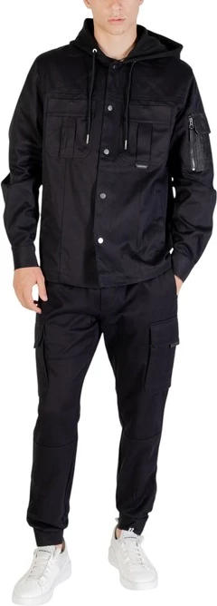 Hlače Antony Morato moške, črne