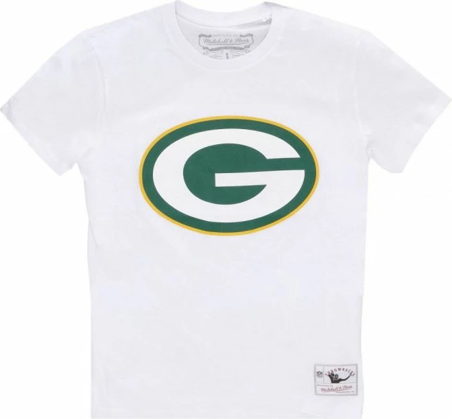 Sportna majica TEAM LOGO TEE Green Bay Pacers Mitchell & Ness, bela