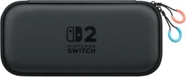 Zaščitna torbica z zaščitno folijo za Nintendo Switch 2, črna