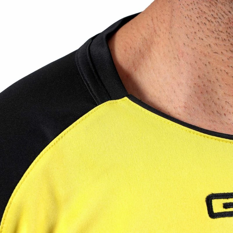 Nogometna majica Givova za moške, črno in rumeno