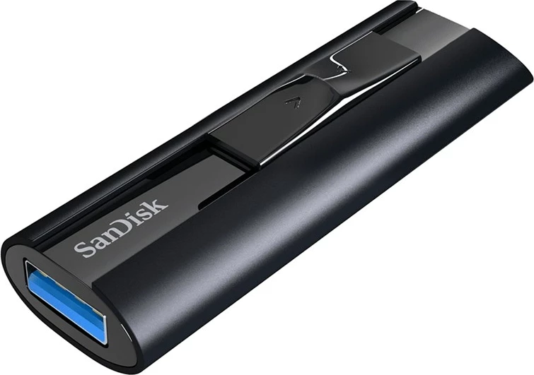 USB 512 GB SanDisk Extreme PRO, USB Type-A 3.2 Gen 1, alumin, črn USB 512 GB SanDisk Extreme PRO, USB Type-A 3.2 Gen 1, alumin, črn