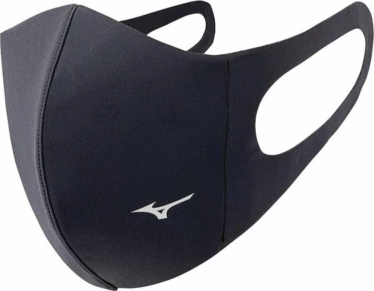 Športna zaščitna maska Mizuno, črna