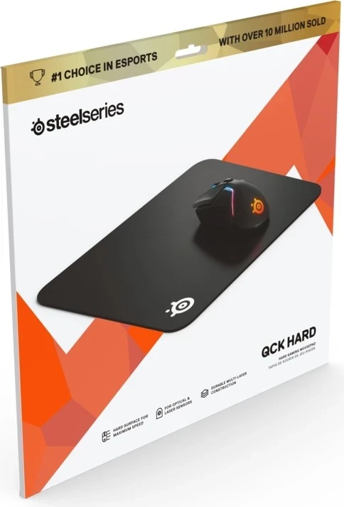 Trdo podlogo za miško SteelSeries QcK Hard Pad