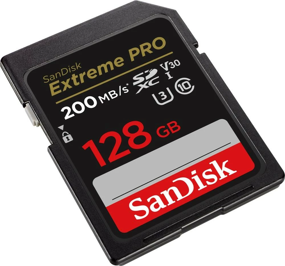 Kartica pomnilnika SanDisk Extreme Pro SDXC 128GB, 200/90 MB/s