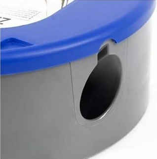 Set za badminton in tenis NILS eXtreme ZSB2 2-v-1, 2 loparja, 3 žogice, etui, moder