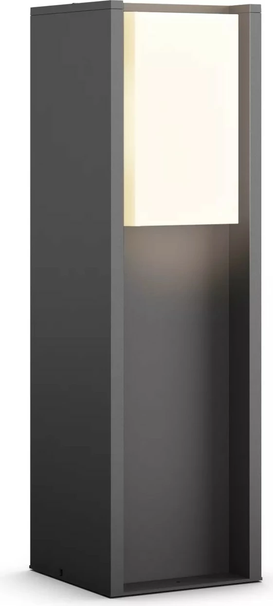 Zunanja pametna svetilka Philips Hue Turaco Sockel, 1x9W, LED, antracit