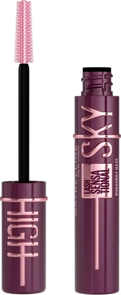 Maskara za podaljšanje in volumen Maybelline Lash Sensational Sky High Burgundy Haze, 7,2 ml