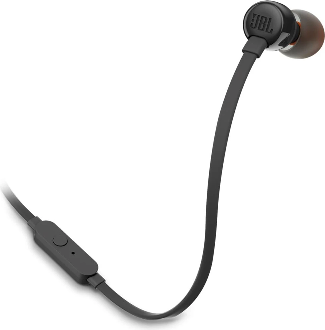 In-ear slušalke z mikrofonom, 3,5 mm mini jack, črne — JBL Tune 110