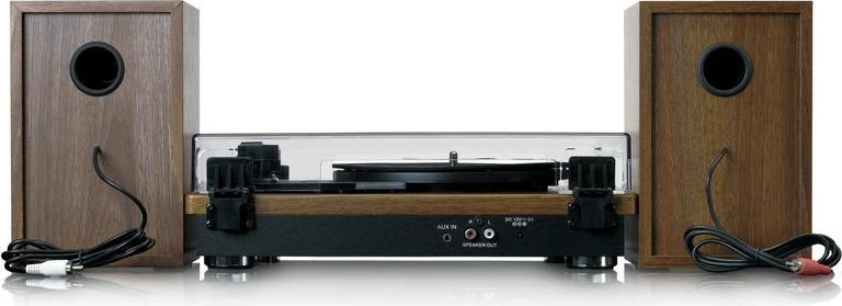 Gramofon Lenco LS-100WD, Bluetooth, 2 zvočnika, les Gramofon Lenco LS-100WD, Bluetooth, 2 zvočnika, les