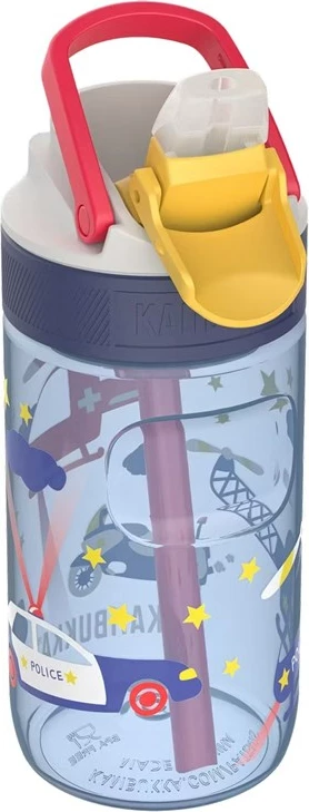 Otroška bidon-ka Kambukka Lagoon 400 ml Police Patrol, modra