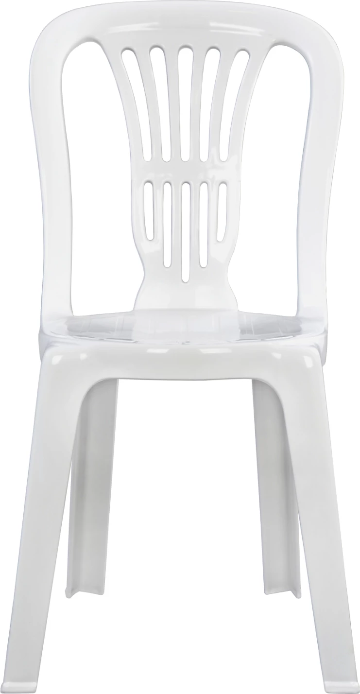 Plastični stol Dunaj beli 303002010 44x50x87 cm