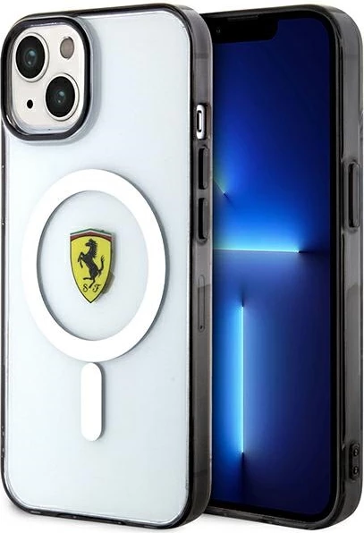 Ovitek za iPhone 14 Plus 6,7", MagSafe, prozoren Ferrari FEHMP14MURKT