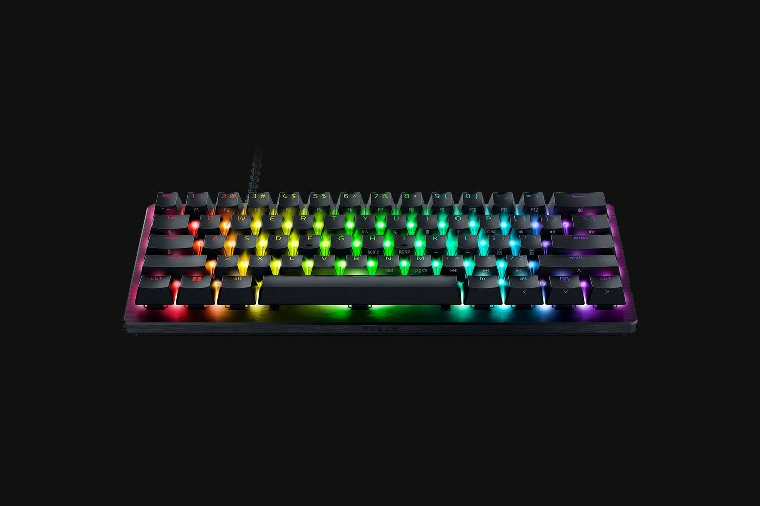 Mekaniška kompaktna tipkovnica Razer Huntsman V3 Mini, RGB, DE