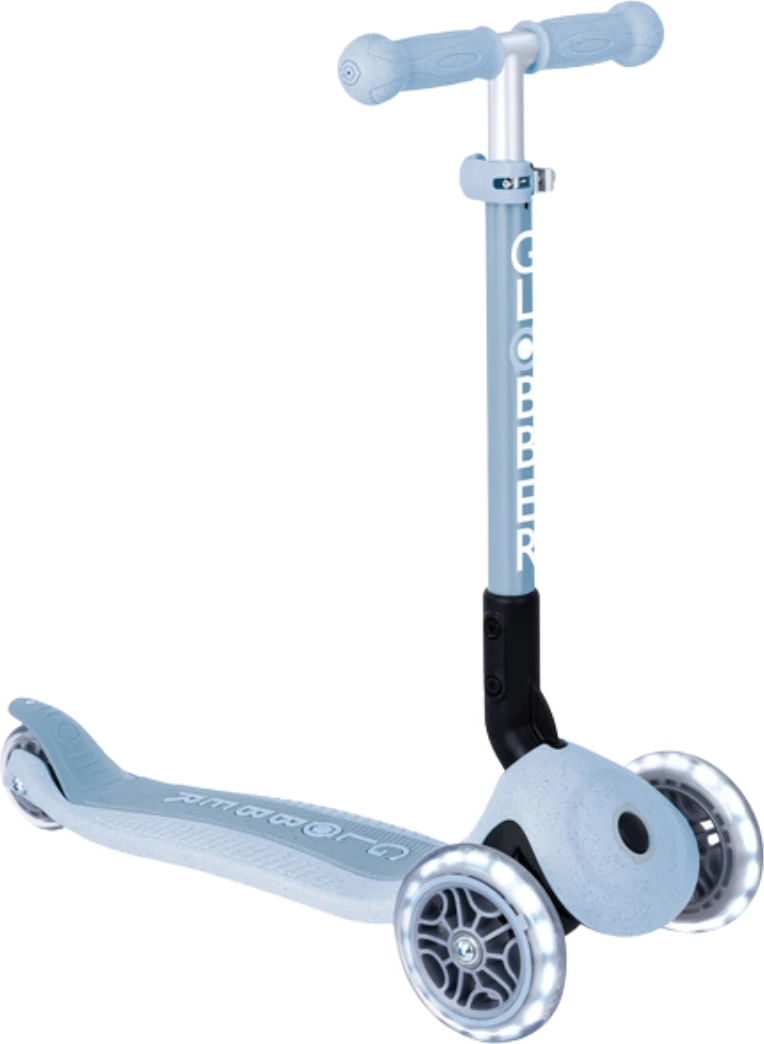 Otroški skiro SMJ Globber, 3 kolesa, zložljiv, svetlo moder