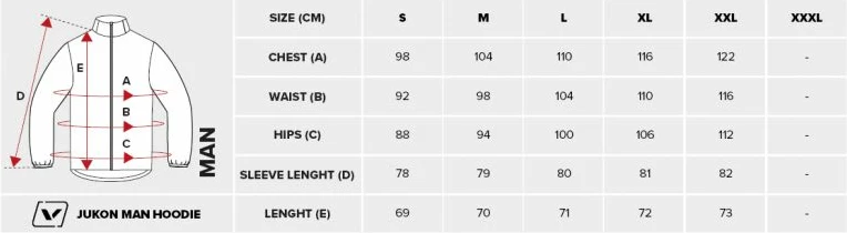 Pulover z kapuco za moške, moder Viking