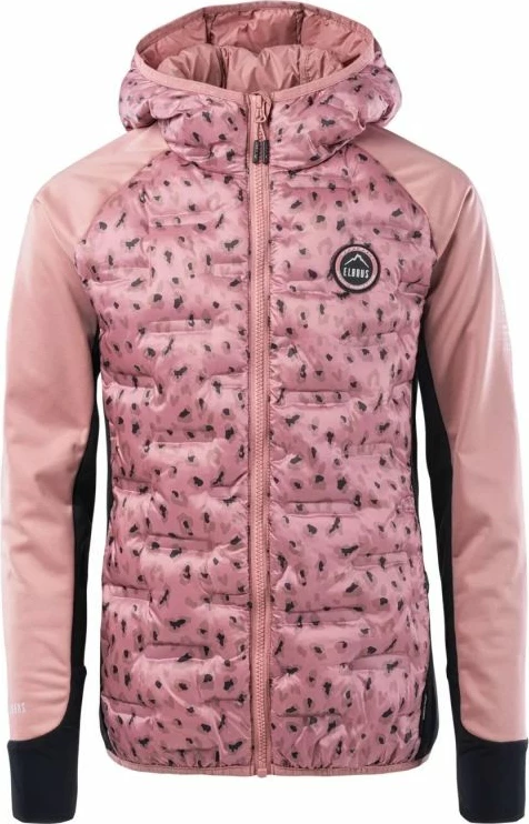 Jakna za dekleta Elbrus, rožnata
