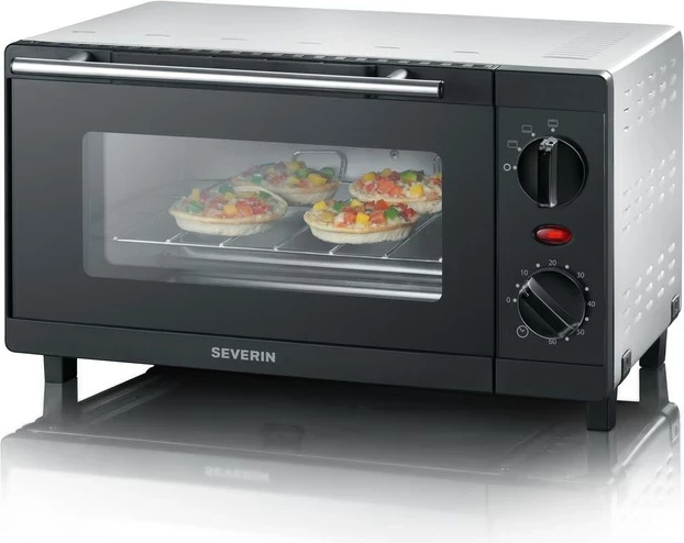 Majhna pečica, SEVERIN TO 2052, 8 L, 800 W, črna