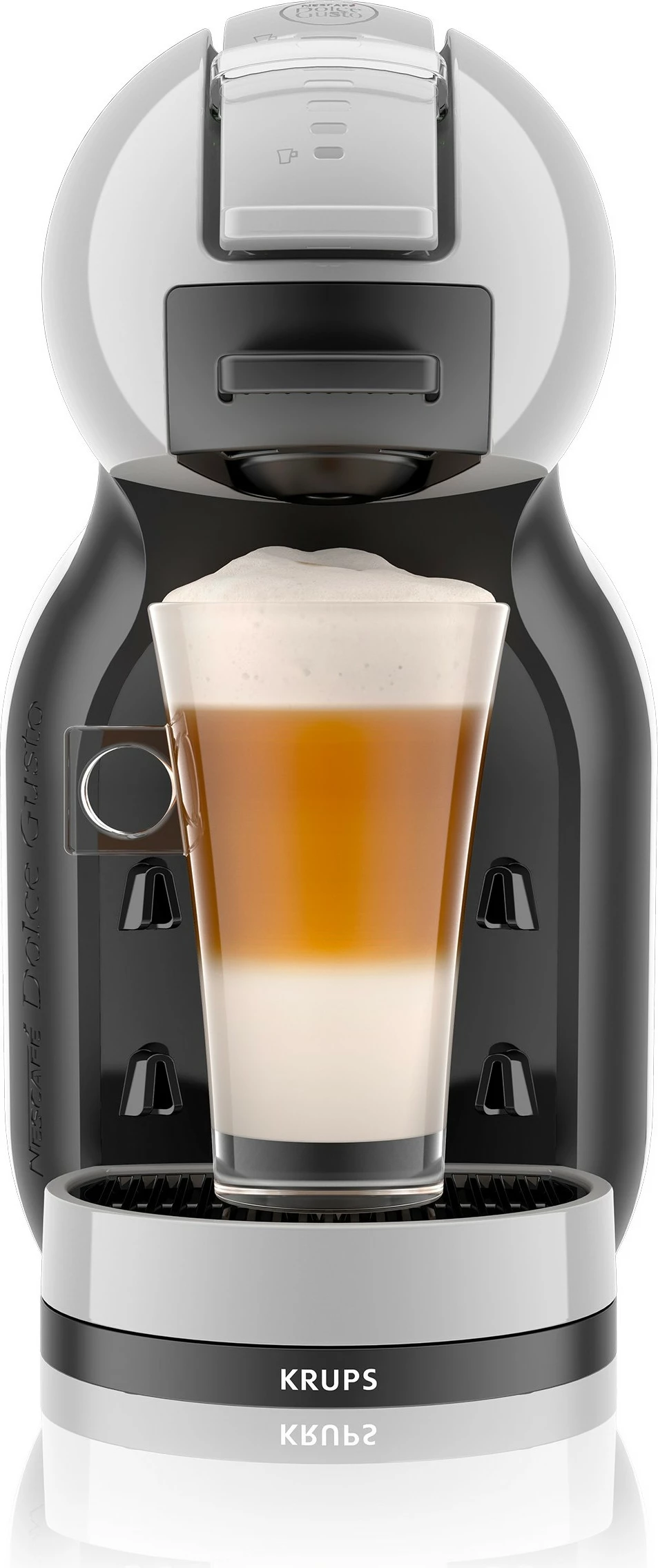 Kavni aparat z kapsulami Krups Mini Me KP123, 0,8 L, 1500 W, črn/nerjaveče jeklo