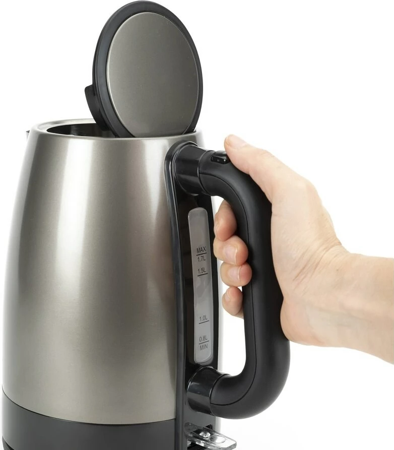 Električni čajnik, BLACK+DECKER BXKE2201E, črn