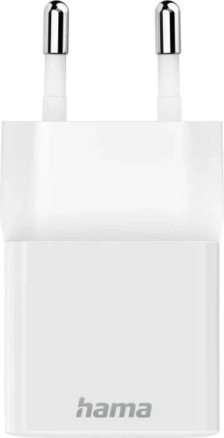Kompaktni polnilec za mobilne telefone Hama mini, 25 W, bel