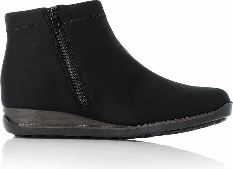 Visoke zimske škornje, Rieker, črne Visoke zimske škornje, Rieker, črne