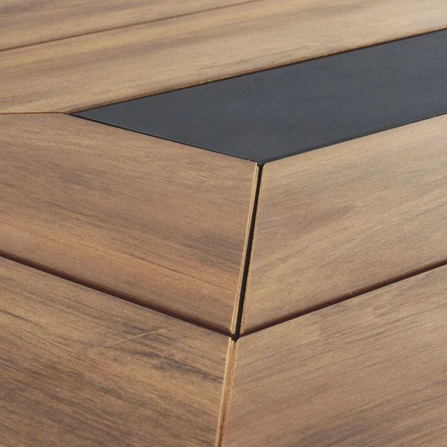 Set jedilne mize 7 kosov aluminij v sivi barvi FH5233.02