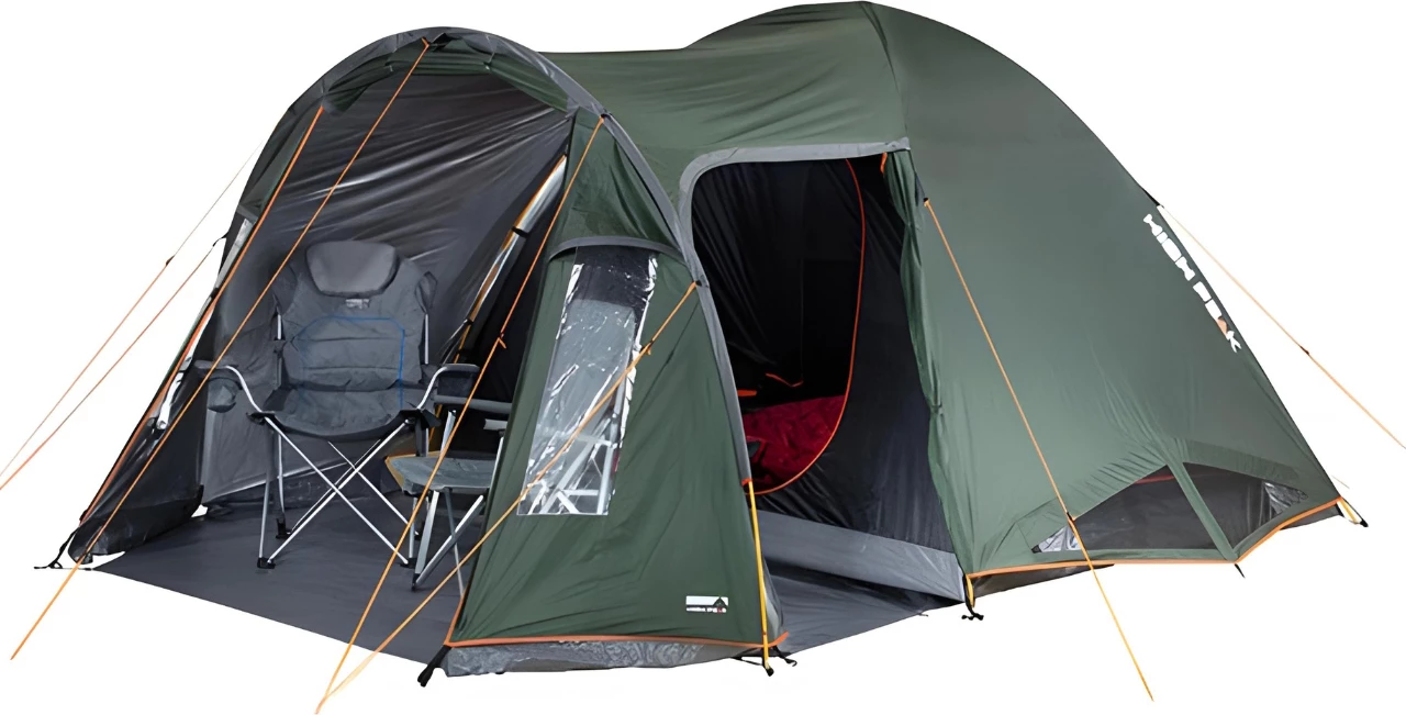 Družinska šotor High Peak, zelen