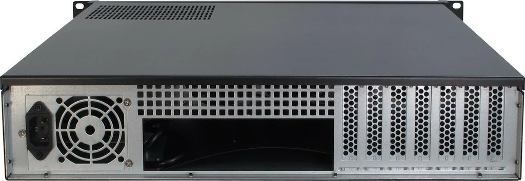 Računalniško ohišje rackmount 2U Inter-Tech 2U-2098-SL, industrijsko, črno