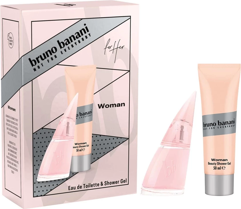 Set za ženske Bruno Banani Woman z Eau de Toilette 30 ml in gelom za prhanje 50 ml