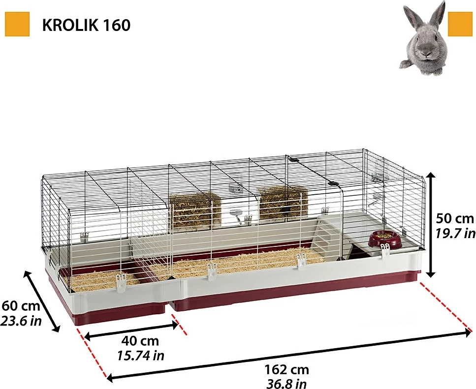 Kavez za glodalce Ferplast Krolik 160