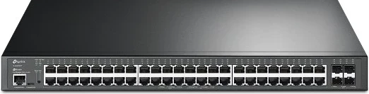 Upravljalni switch TP-Link JetStream, 48 Gigabit portov in 4 10GE SFP+ porti s PoE+