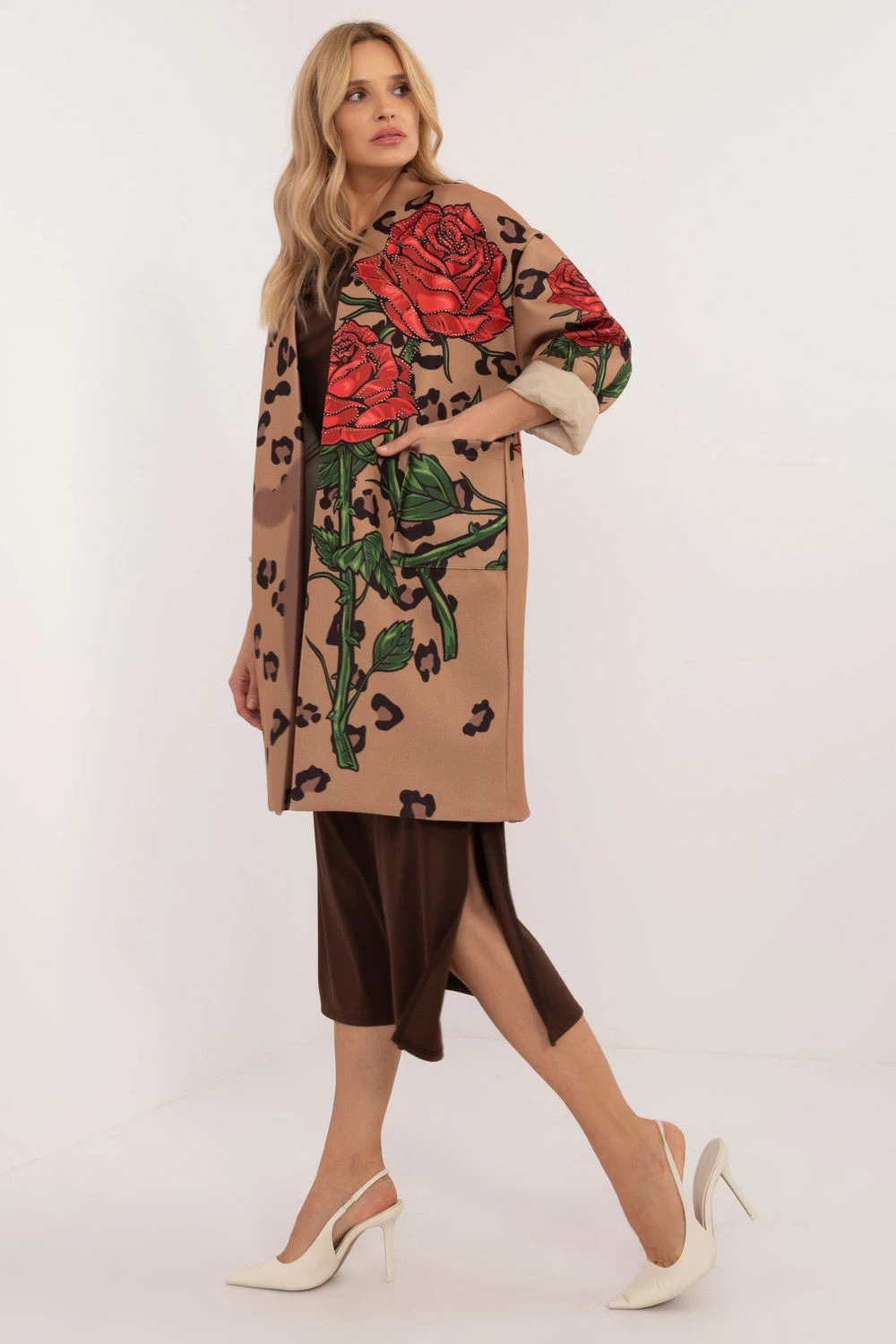 Jakna za ženske Italy Moda 201599, rjava