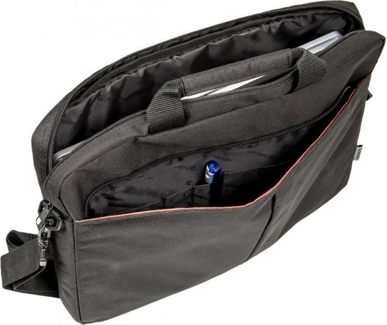 Torba za prenosnik Defender IOTA 15,6-palčni, črna