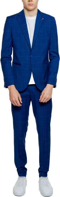 Moški kostim Mulish, svetlo moder