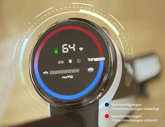 Kombiniran sesalnik in čistilec tal Tineco FLOOR ONE S3 Extreme, 2-v-1, brezžičen, 35 min, moder/bele