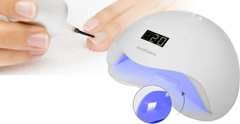 UV/LED lampa za nohte Medisana ND 880, 30 LED, bela