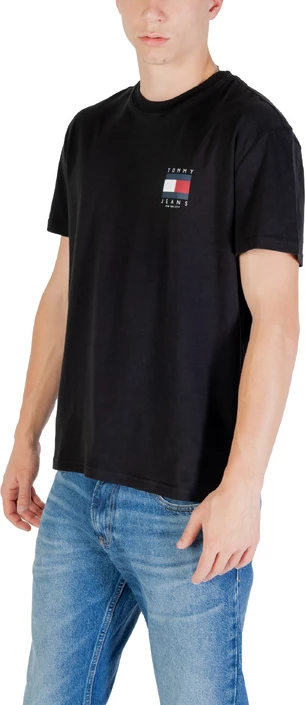 Majica za moške, črna, Tommy Hilfiger Jeans