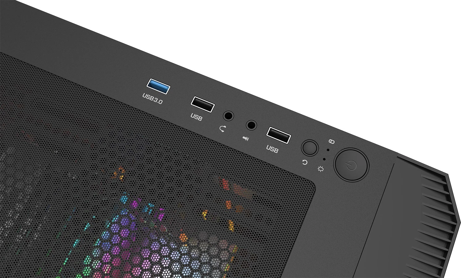 Ohišje KRUX Vortex (KRX0094), črno