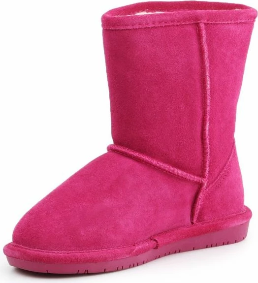 Zimski škornji za otroke, BearPaw Jr. 608Y Pom Berry, roza