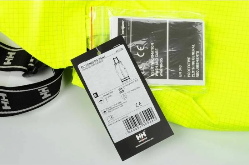 Delovne hlače Helly Hansen, rumene