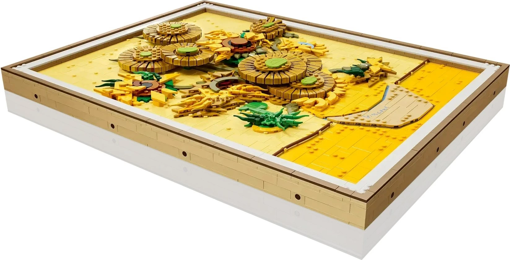 Mozaik umetnost Vincent van Gogh Sončnice 31215, LEGO ART set za odrasle