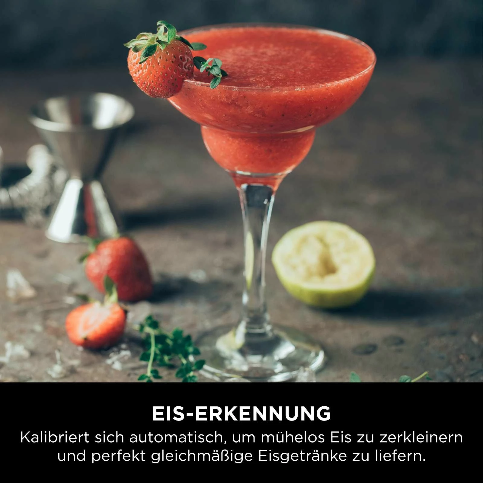 Blender za mizo Detect Power Mixer Pro, 2,1 L, 1200 W, črn/šiljast